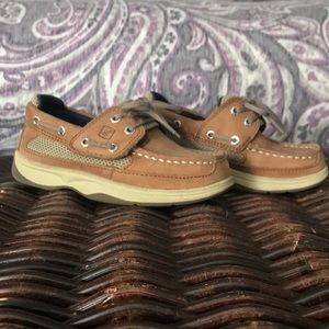 Lanyard boat shoe for kids/toddler/little boy-Sperry’s